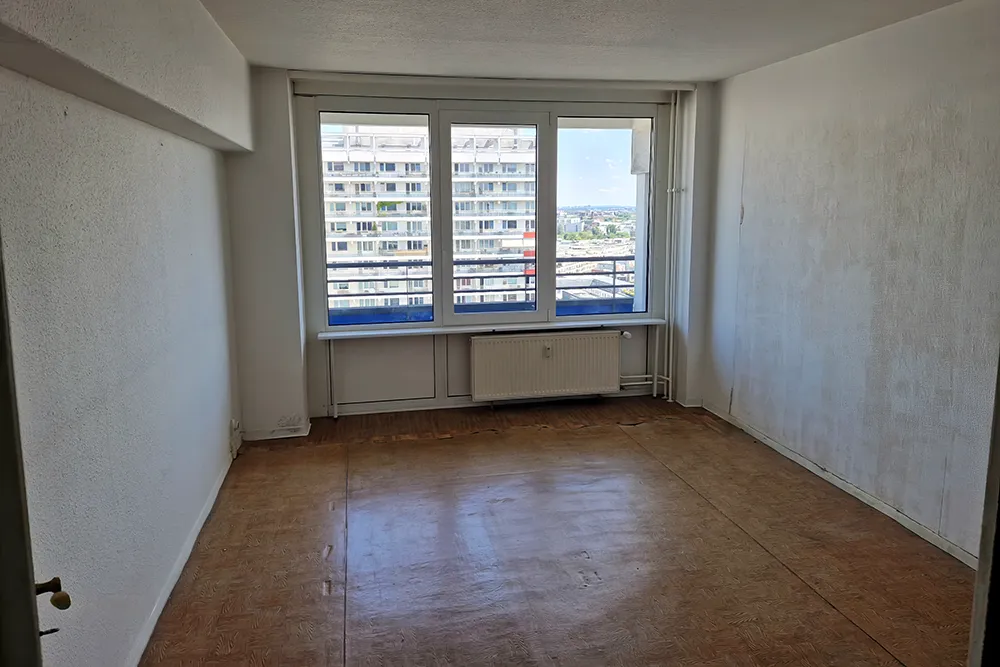 Wohnungsauflösung Berlin Mitte 12 Stock Schlafzimmer nachher