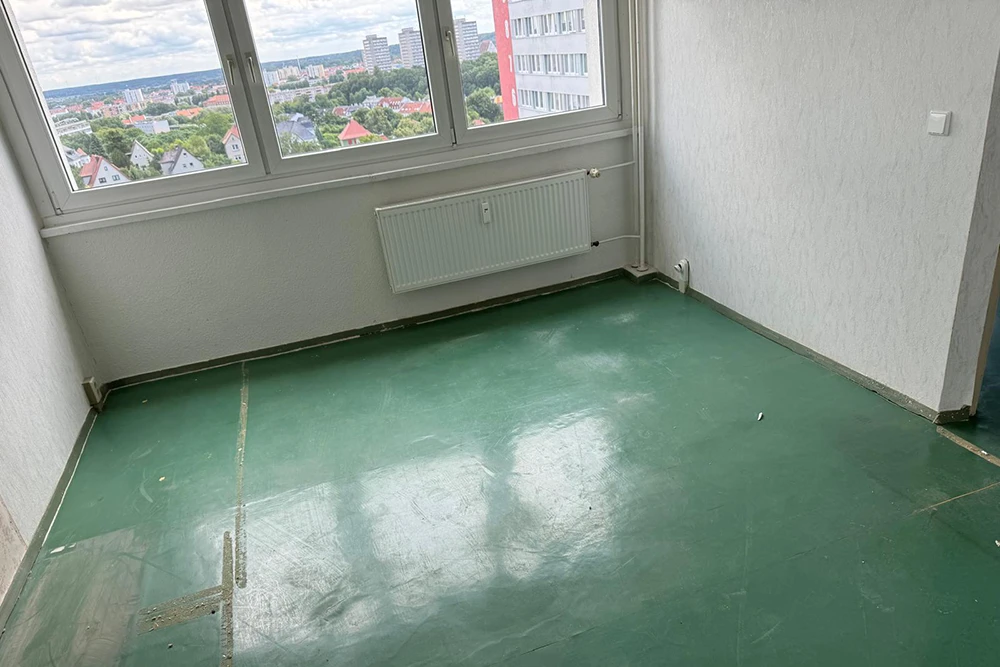 Haushaltsauflösung Berlin Lichtenberg Wohnzimmer nachher