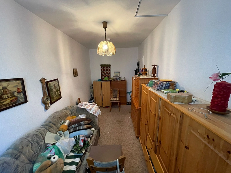 Wohnungsauflösung Berlin Potsdam Schlafzimmer vorher