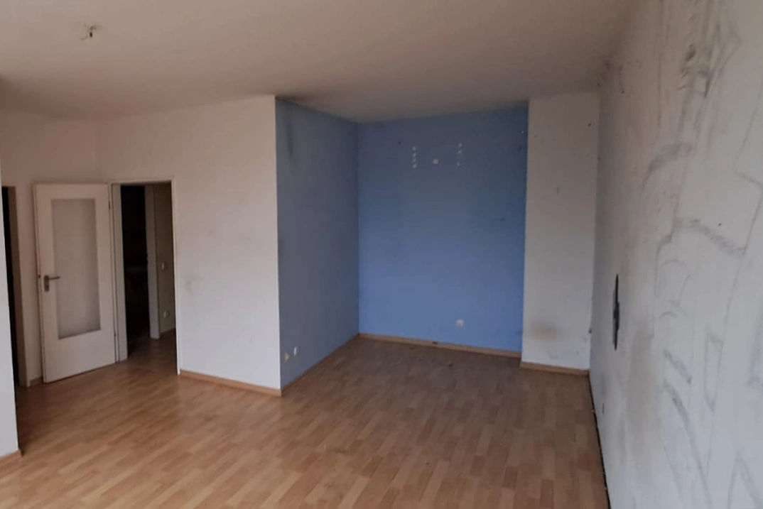 Wohnungsauflösung Sozialamt Wohnzimmer nachher